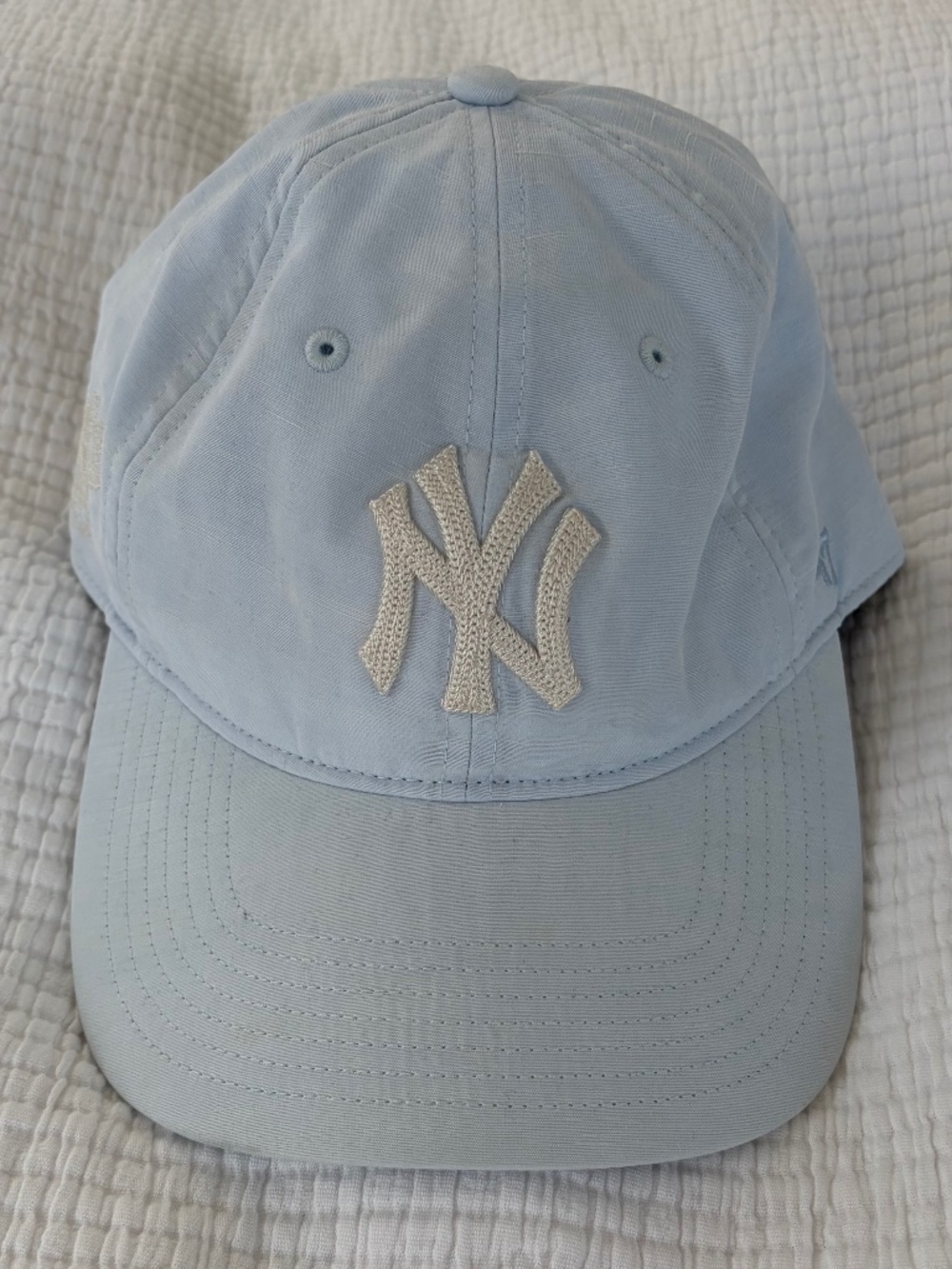 Kith & '47 New York Yankees Cupro Linen Franchise LS Cap